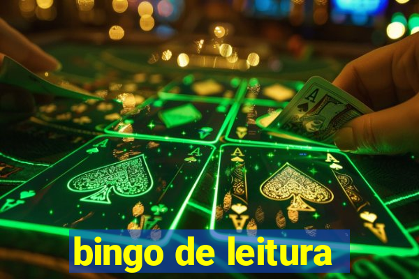 bingo de leitura